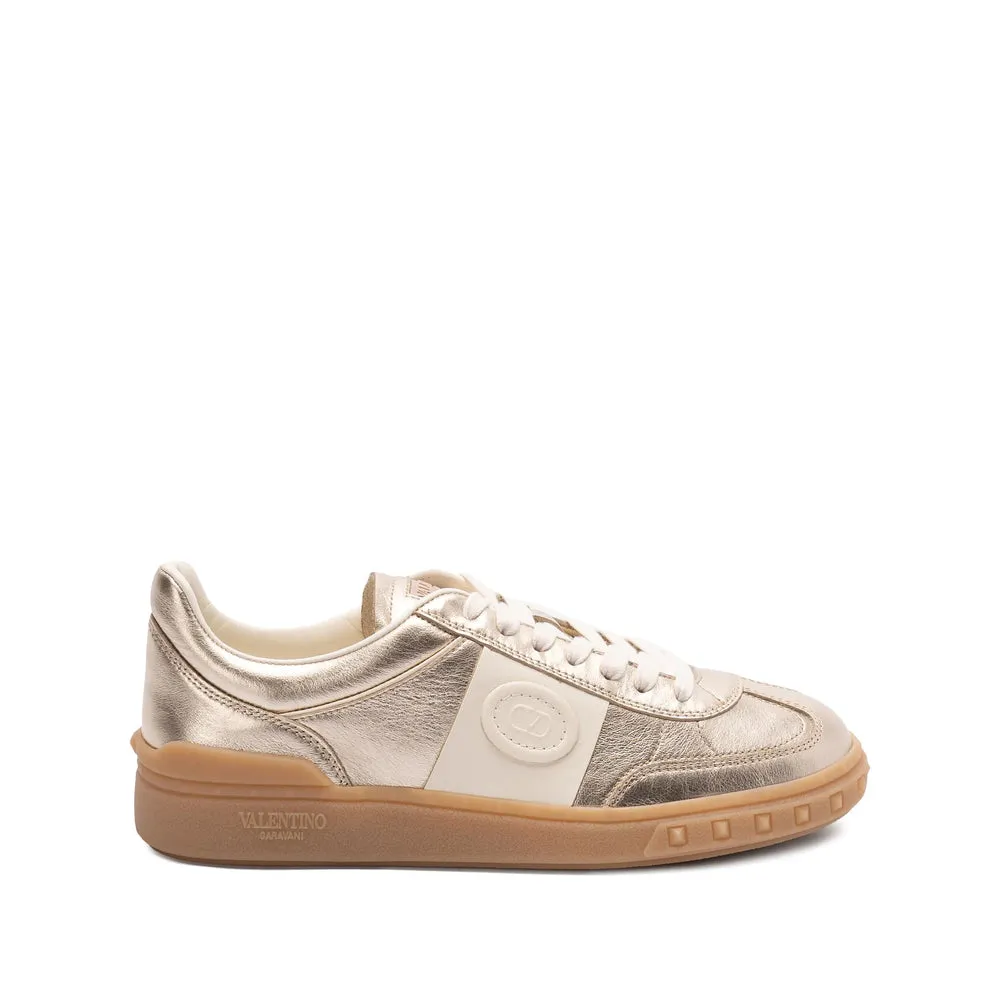Sneakers Gold, Neutral sold by Wanan Luxury