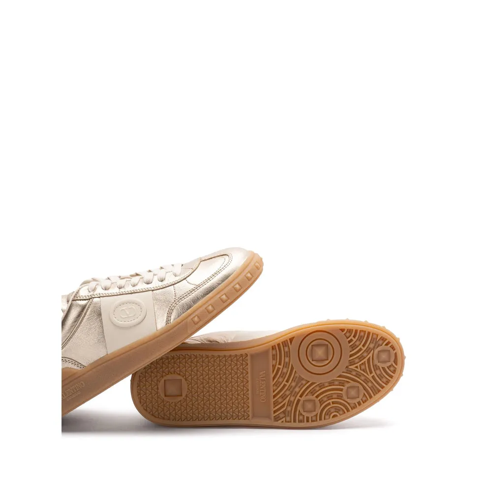 Sneakers Gold, Neutral sold by Wanan Luxury product image thumbnail 3