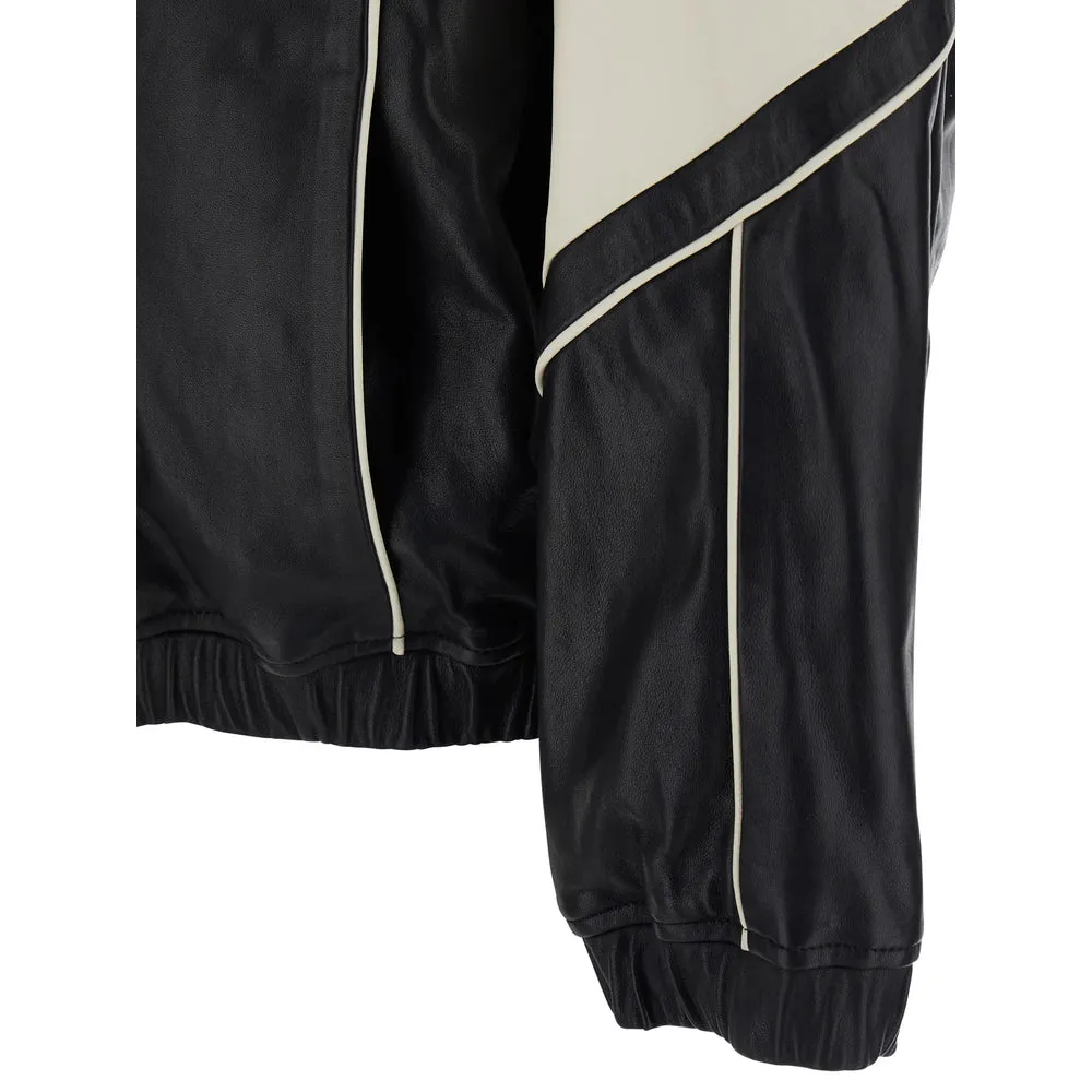 Leather Outerwears Black sold by Wanan Luxury product image thumbnail 2
