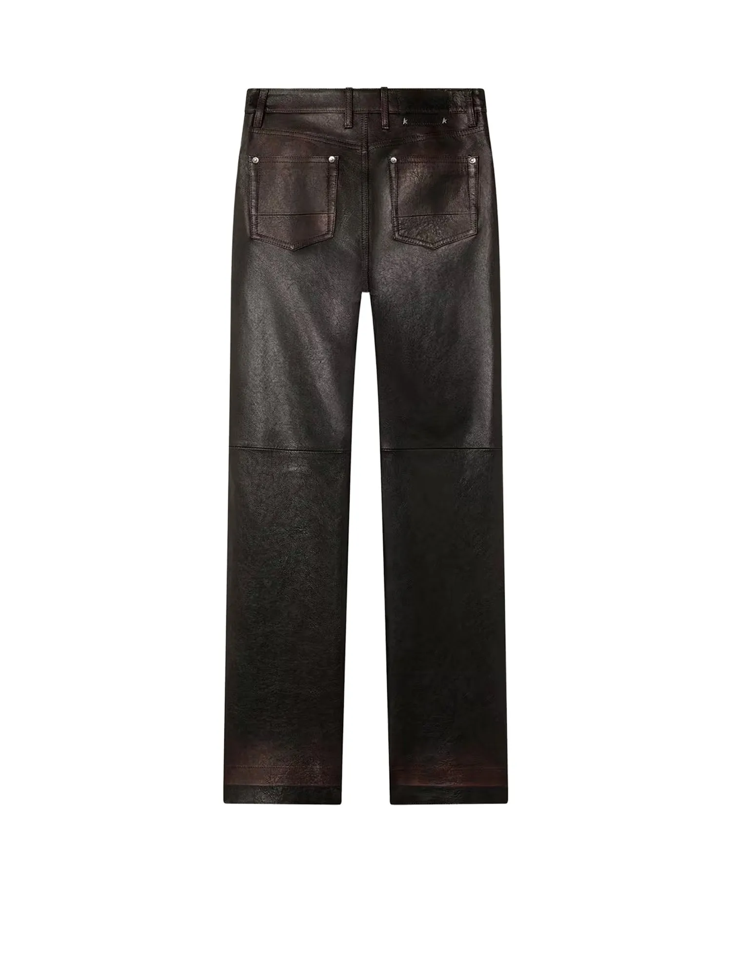 Peg Leather Trousers sold by Wanan Luxury product image thumbnail 2