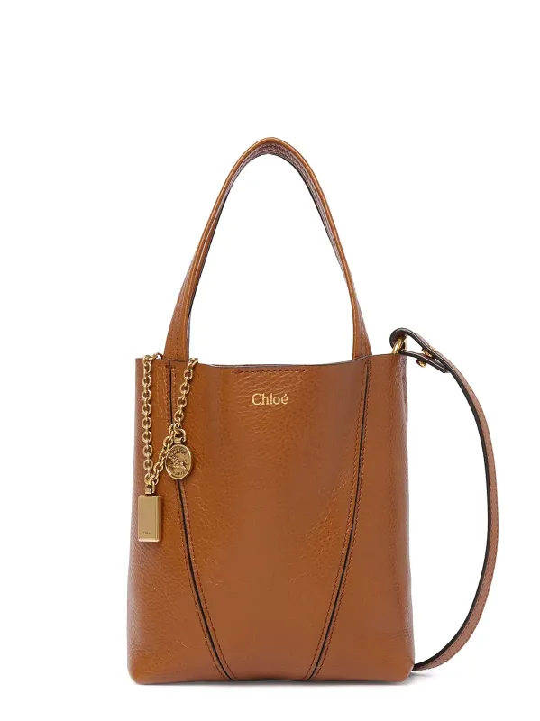 Chloé Spin Leather Crossbody Bag sold by Wanan Luxury