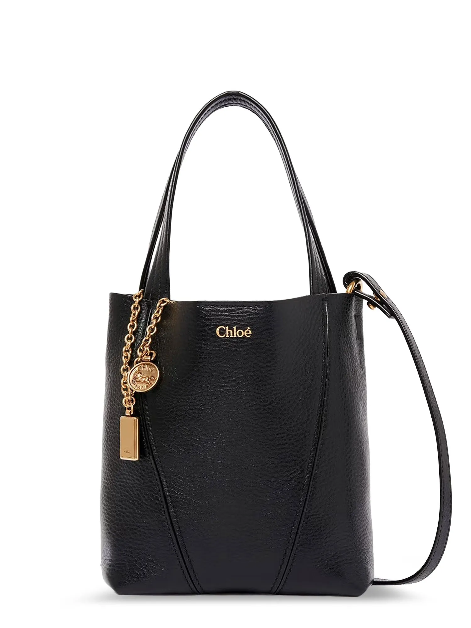 Chloé Spin Leather Crossbody Bag sold by Wanan Luxury
