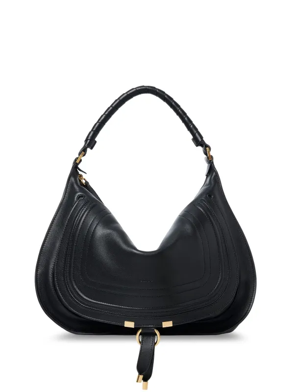 Marcie Medium Leather Shoulder Bag sold by Wanan Luxury