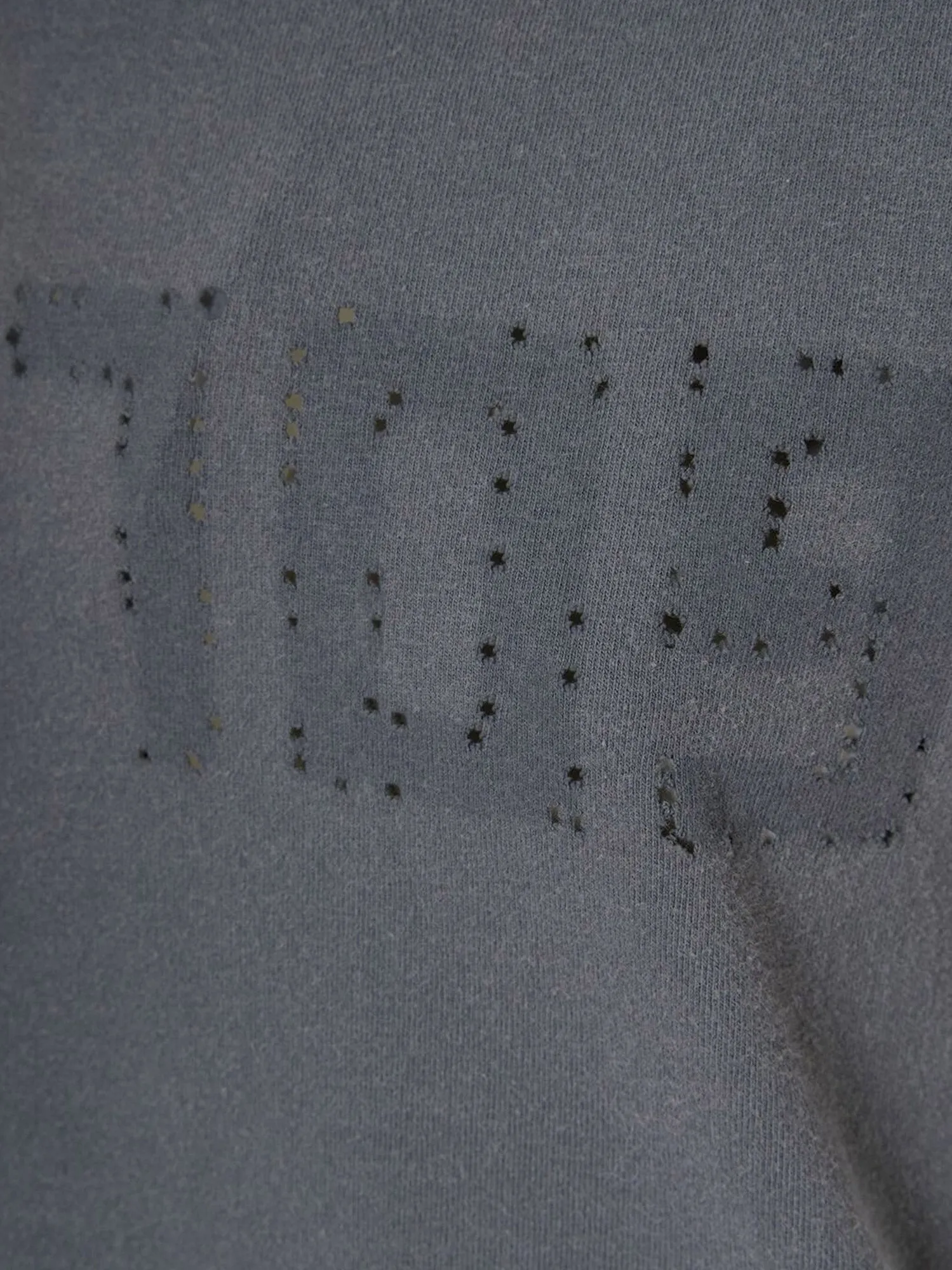 Distressed Cotton T-Shirt sold by Wanan Luxury product image thumbnail 3