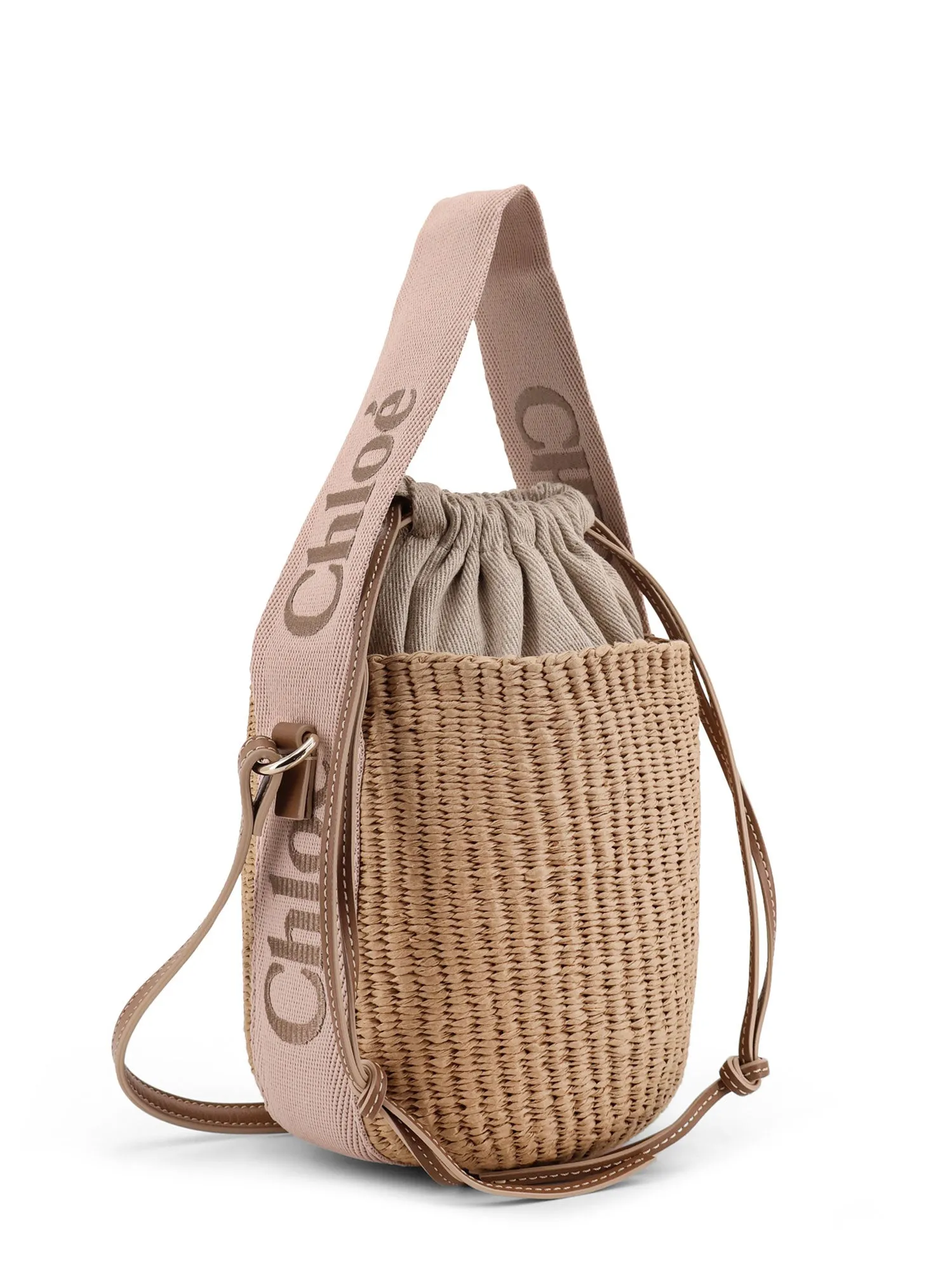 Woody Raffia Bucket Bag sold by Wanan Luxury product image thumbnail 3