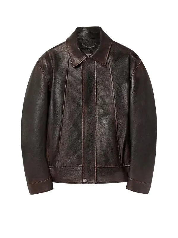 Prince Leather Bomber sold by Wanan Luxury