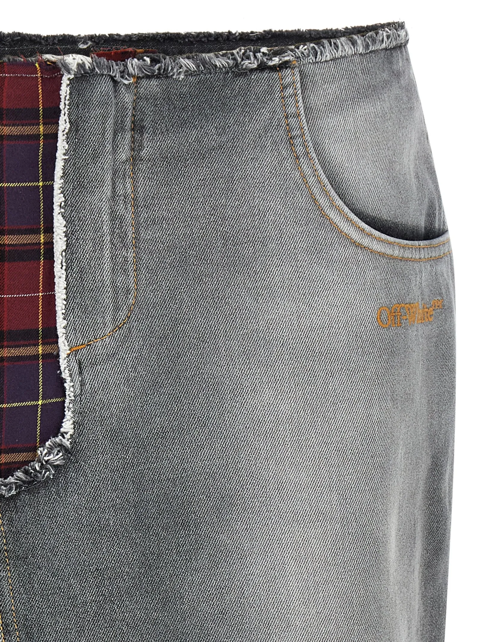 Patchwork Skirt Skirts Multicolor sold by Wanan Luxury product image thumbnail 3