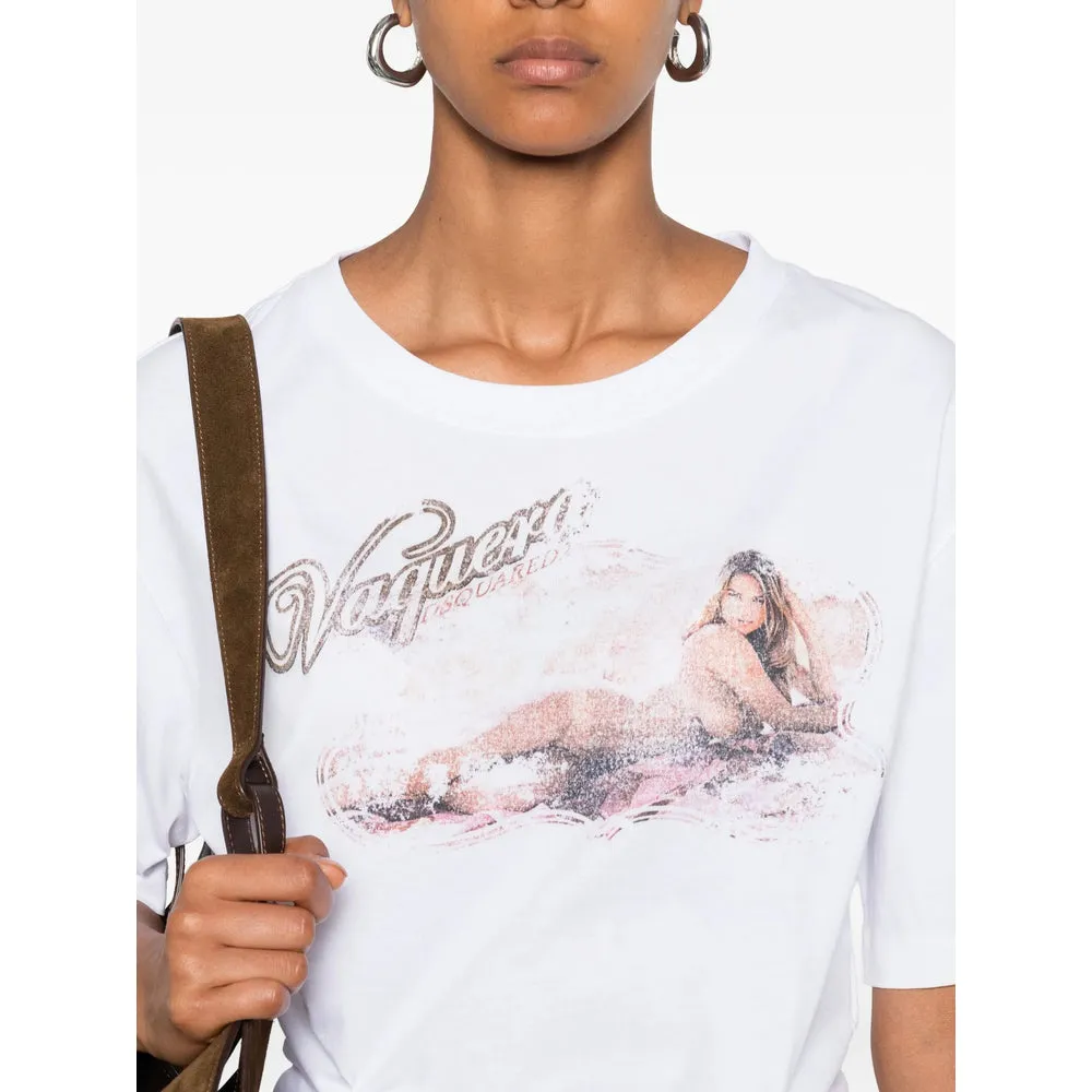 T Shirts White sold by Wanan Luxury product image thumbnail 4