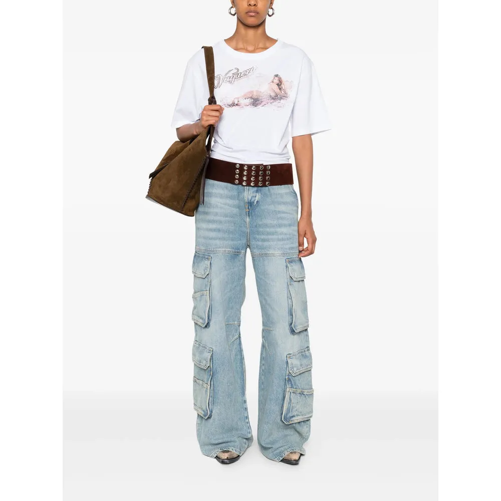 T Shirts White sold by Wanan Luxury product image thumbnail 3