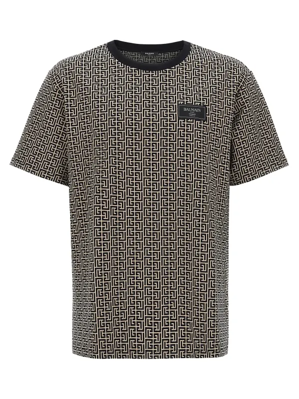 Monogram Couture T-Shirt White/Black sold by Wanan Luxury