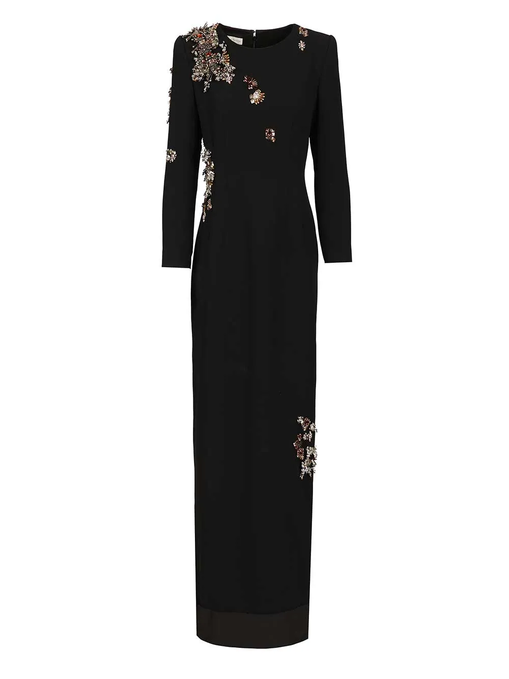 Dalista Embroidered Dress Dresses Black sold by Wanan Luxury