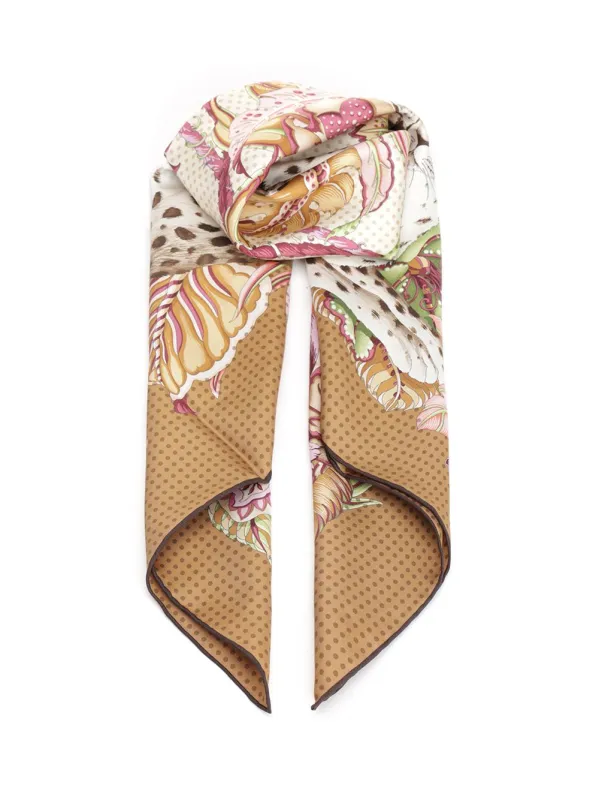 Ghepardi Scarves And Foulards Beige sold by Wanan Luxury