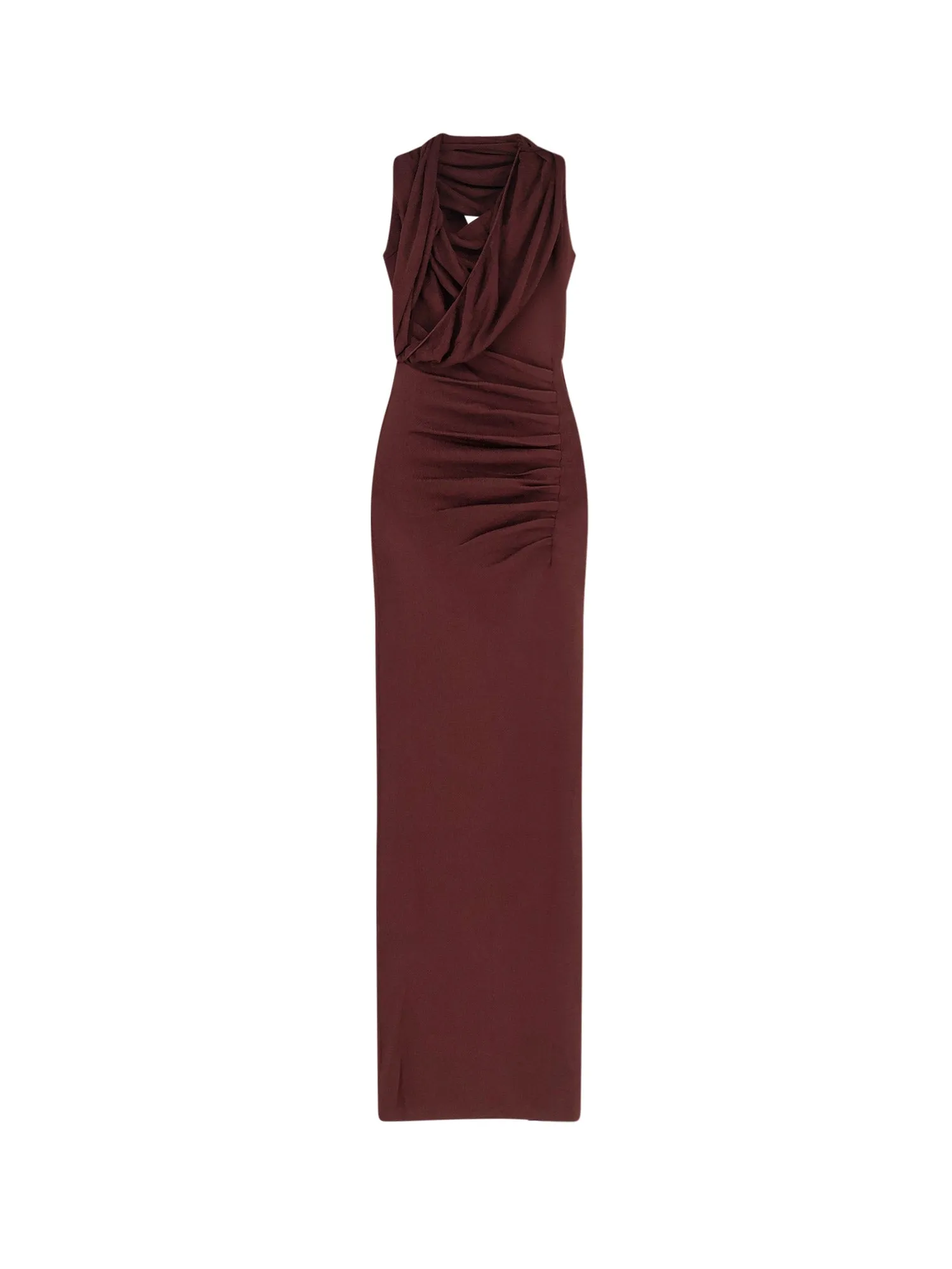 Draped Knitted Long Dress sold by Wanan Luxury