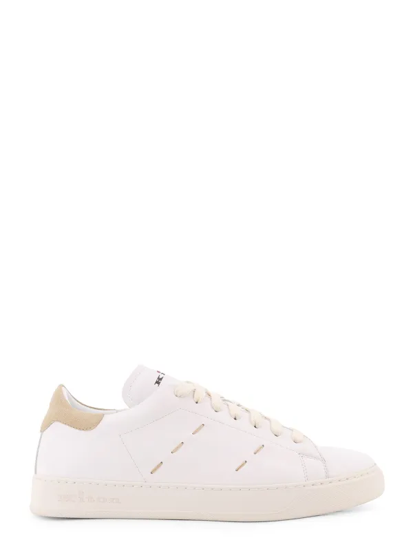 Leather Sneakers With Iconic Stitching sold by Wanan Luxury