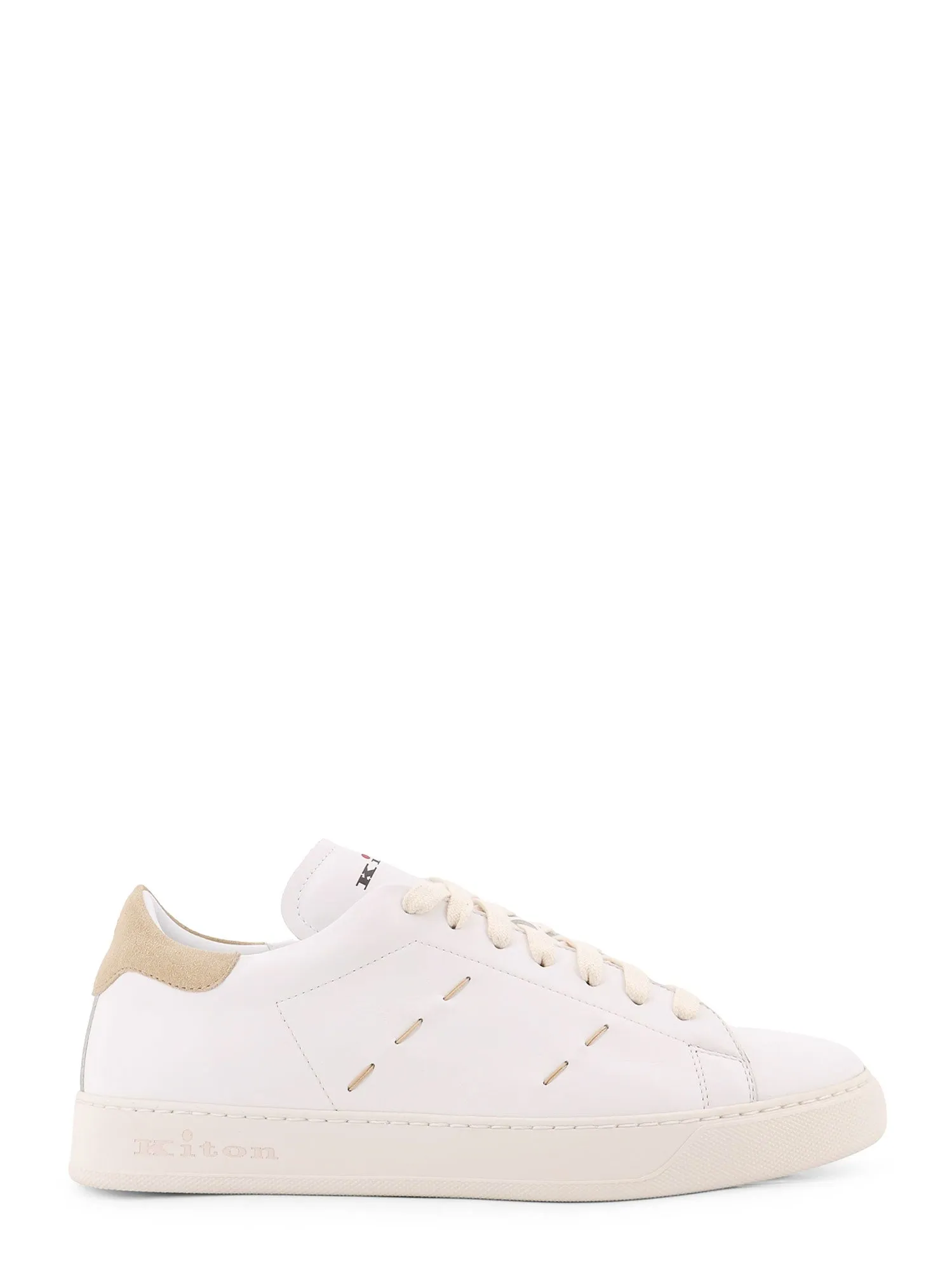 Leather Sneakers With Iconic Stitching sold by Wanan Luxury