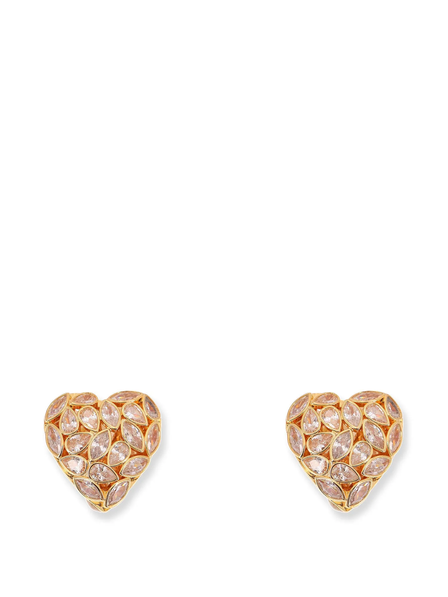 Gold Brass Earrings sold by Wanan Luxury