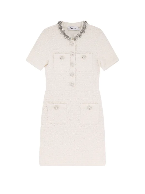 Dress With Jewel Buttons made by Self-Portrait