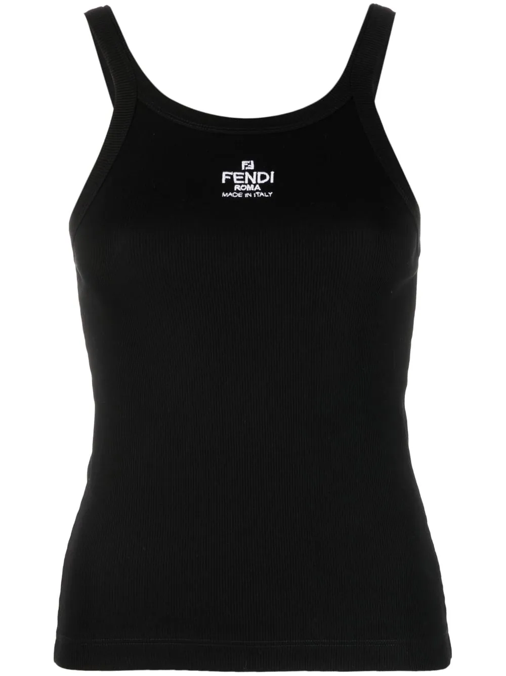 Logo Cotton Tank Top sold by Wanan Luxury