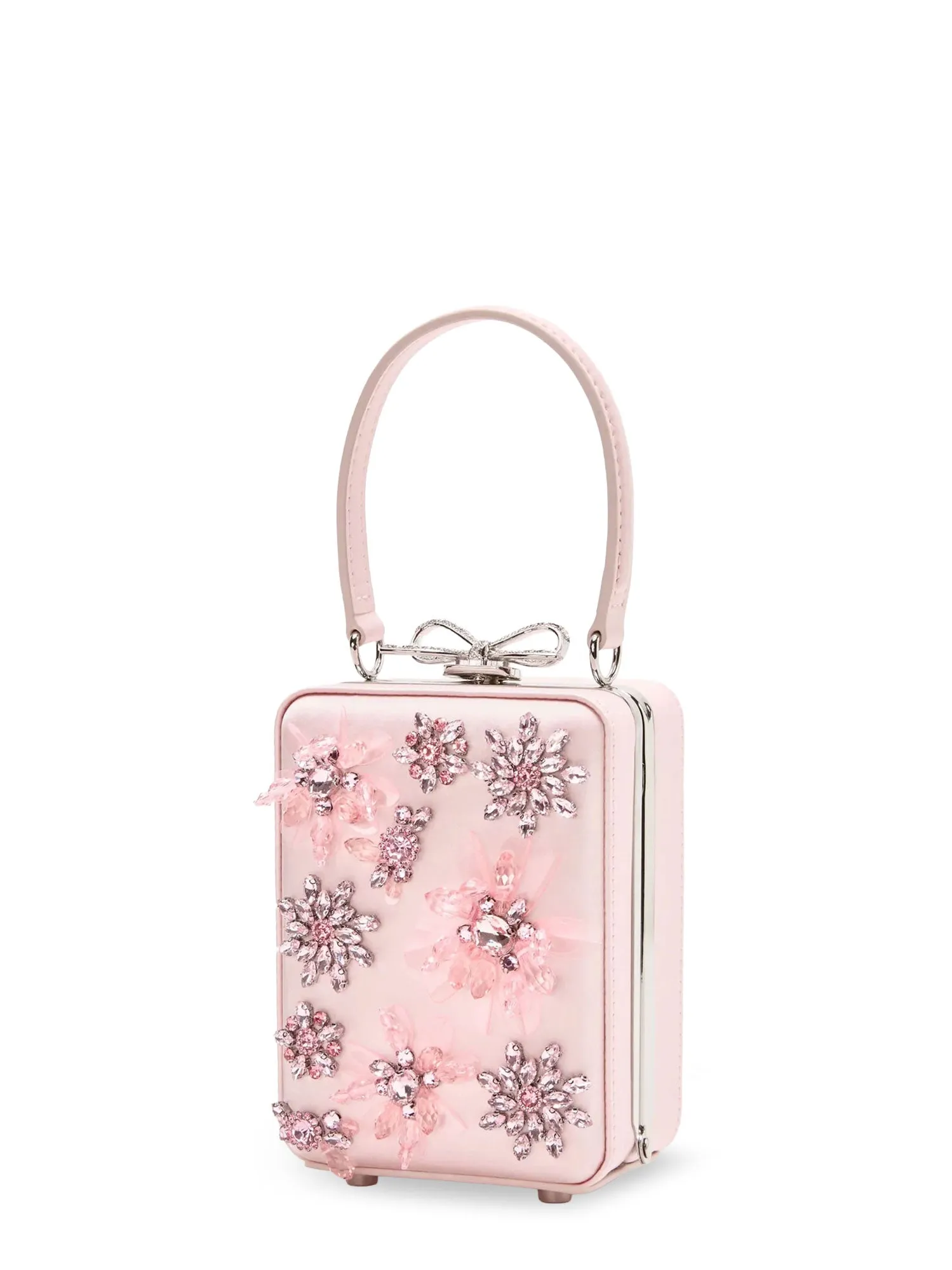 Satin Crossbody Bag With Crystal Details sold by Wanan Luxury product image thumbnail 3