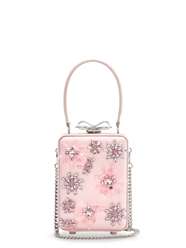 Satin Crossbody Bag With Crystal Details sold by Wanan Luxury