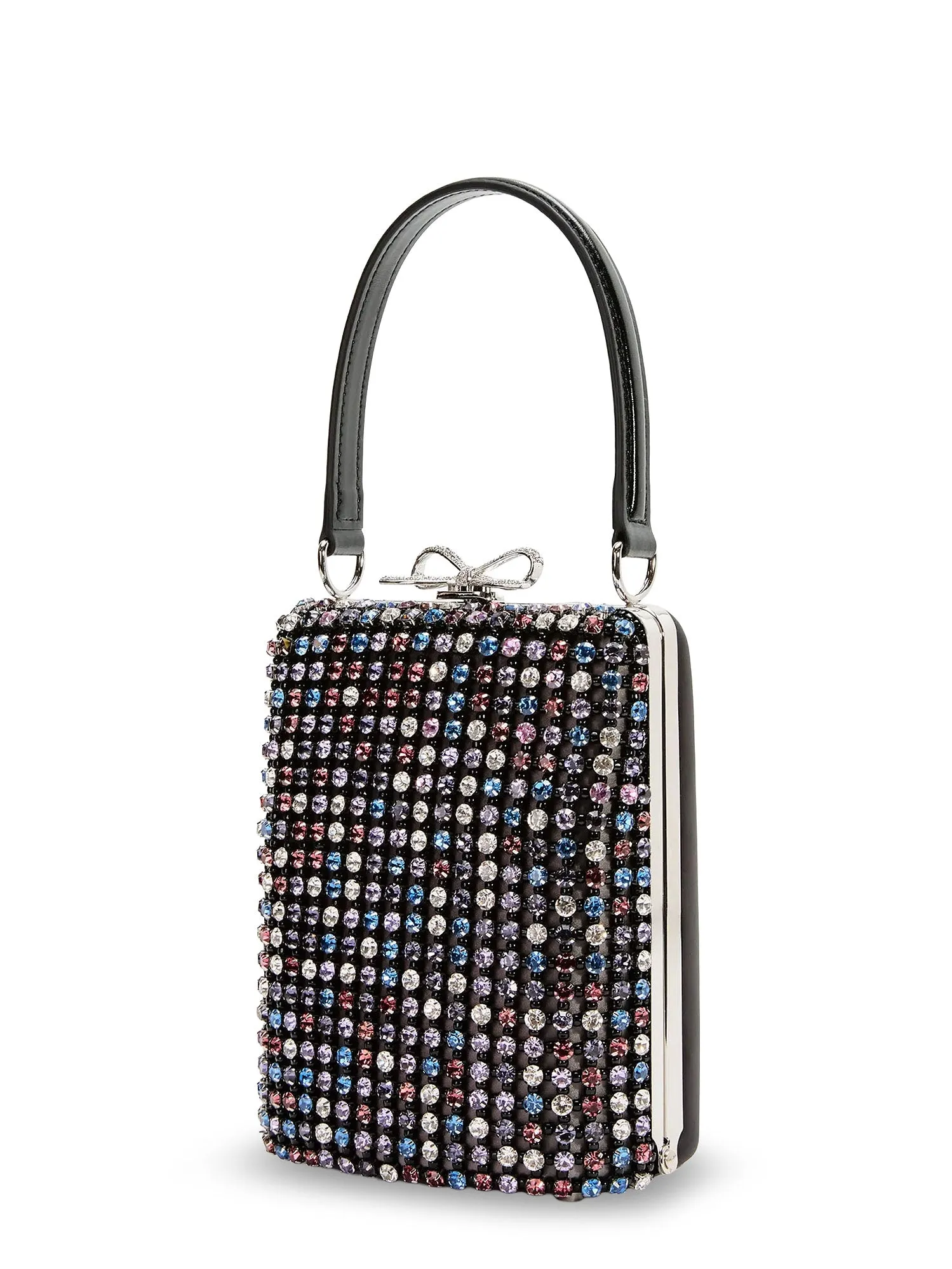Leather Crossbody Bag With All-Over Crystals sold by Wanan Luxury product image thumbnail 3