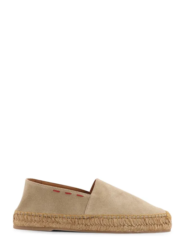 Suede Espadrilles With Iconic Stitching sold by Wanan Luxury