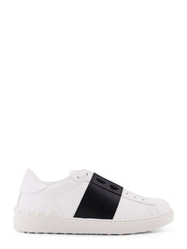 Open Leather Sneakers sold by Wanan Luxury