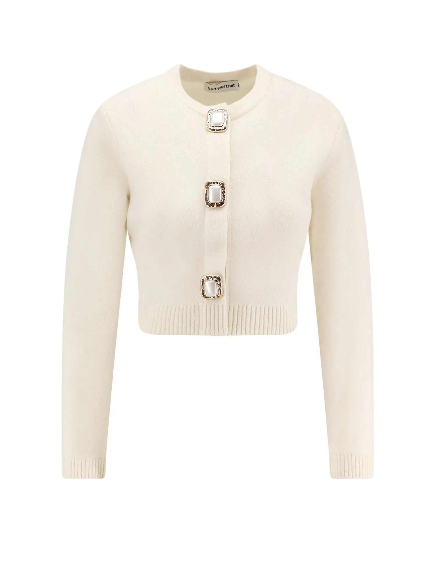 Cropped Wool Cardigan sold by Wanan Luxury