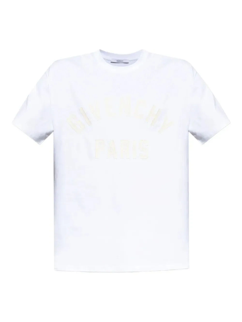 Givenchy Paris Embroidery Cotton T-Shirt sold by Wanan Luxury