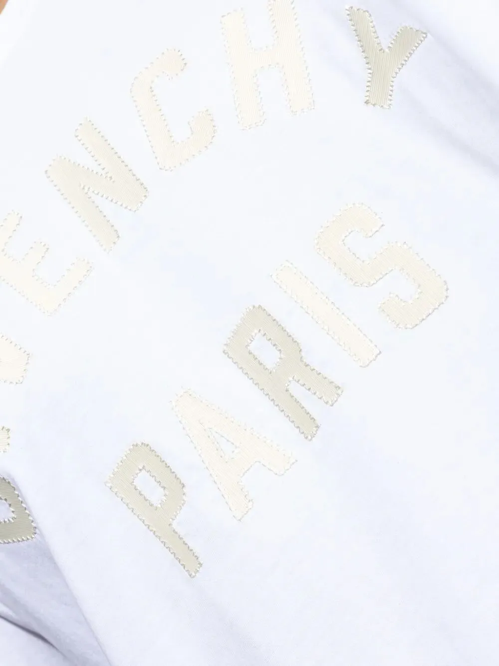 Givenchy Paris Embroidery Cotton T-Shirt sold by Wanan Luxury product image thumbnail 4