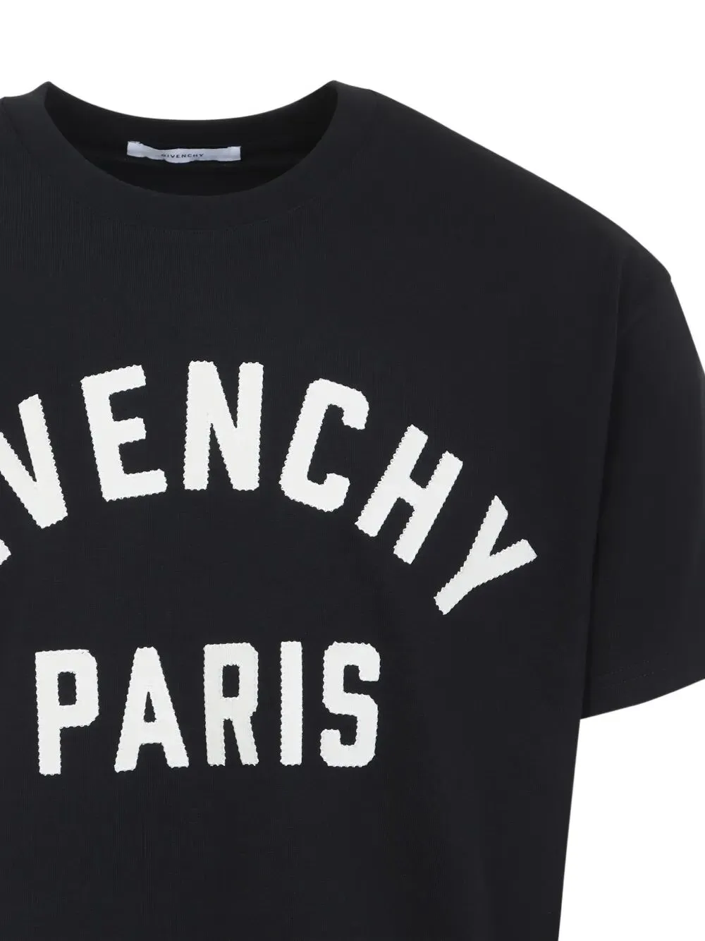 Givenchy Paris Embroidery Cotton T-Shirt sold by Wanan Luxury product image thumbnail 3
