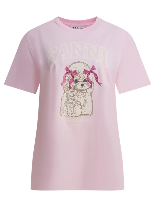Poddle T-Shirts Pink sold by Wanan Luxury