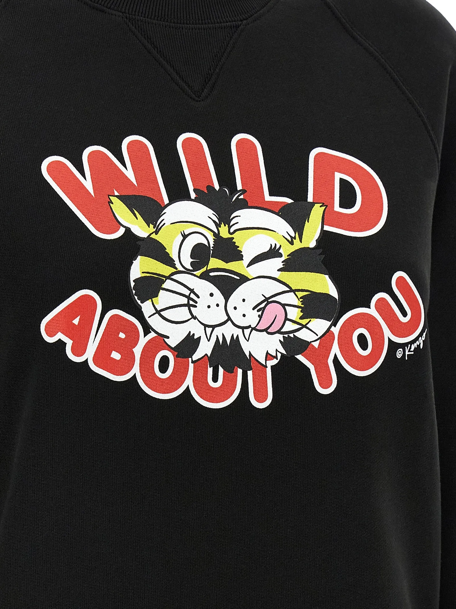 Wild Tiger Sweatshirt Black sold by Wanan Luxury product image thumbnail 4