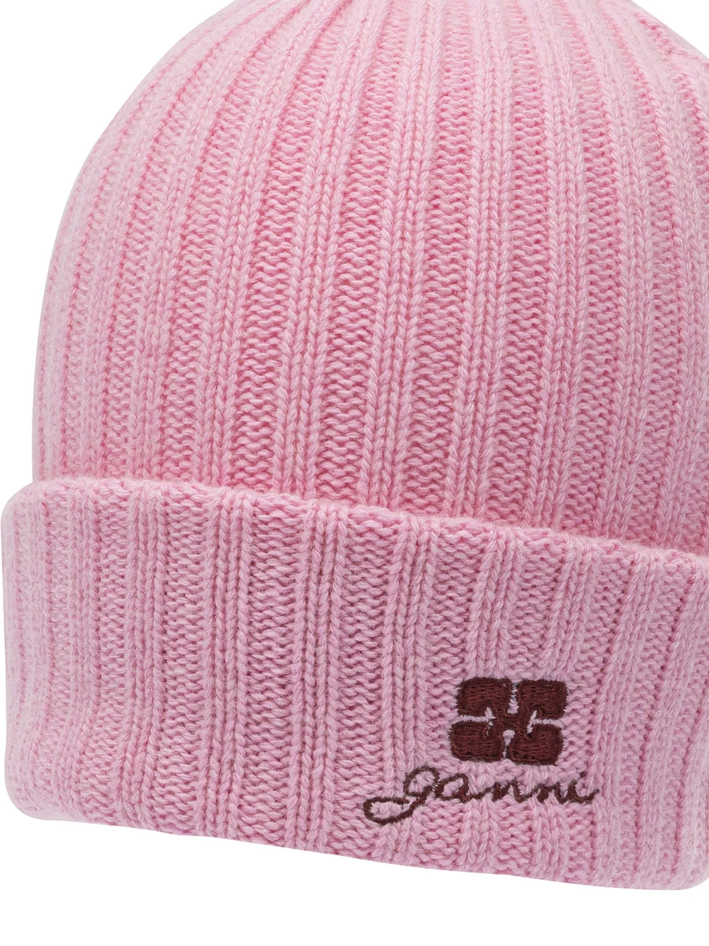 Wool Blend Beanie Hats Pink sold by Wanan Luxury product image thumbnail 4