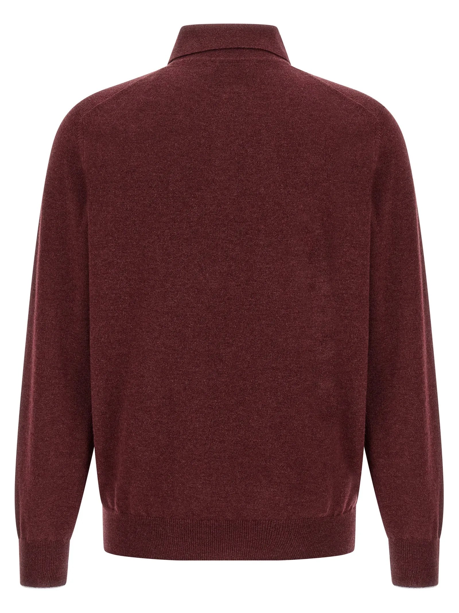 Cashmere Shirt Polo Bordeaux sold by Wanan Luxury product image thumbnail 2
