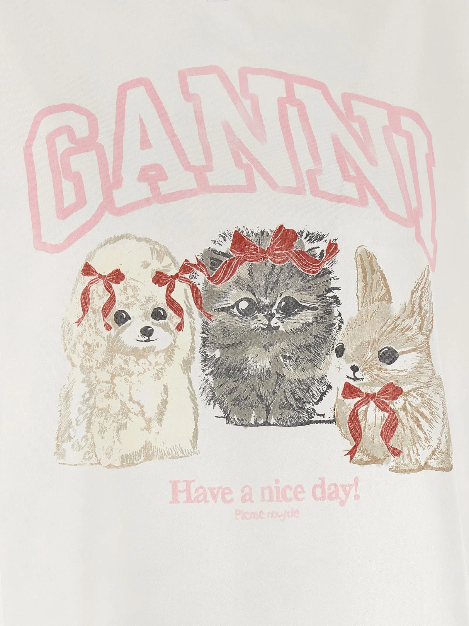 Printed T-Shirt White sold by Wanan Luxury product image thumbnail 4