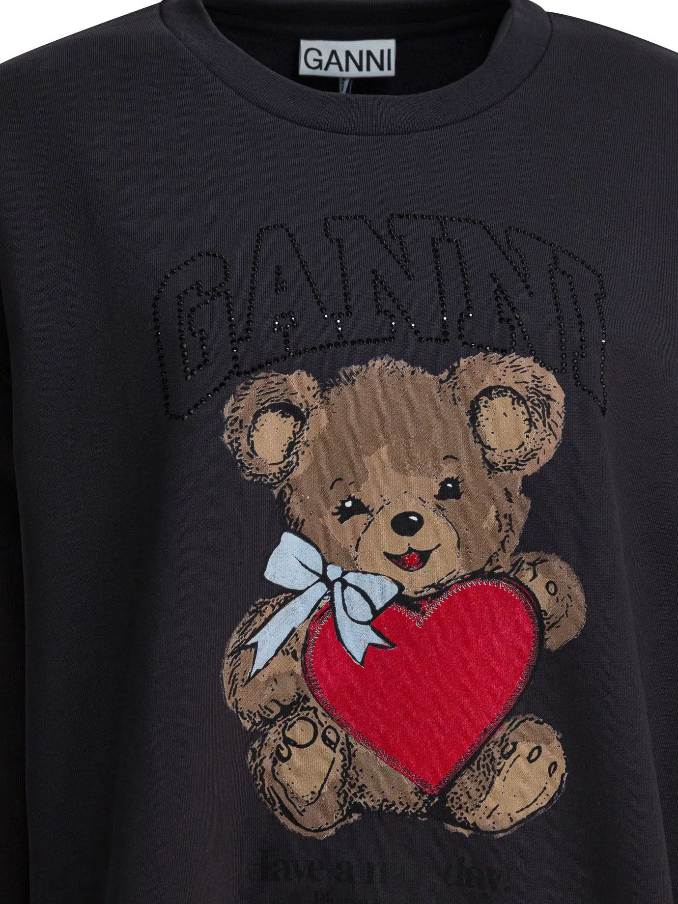 Bear Sweatshirts Black sold by Wanan Luxury product image thumbnail 3