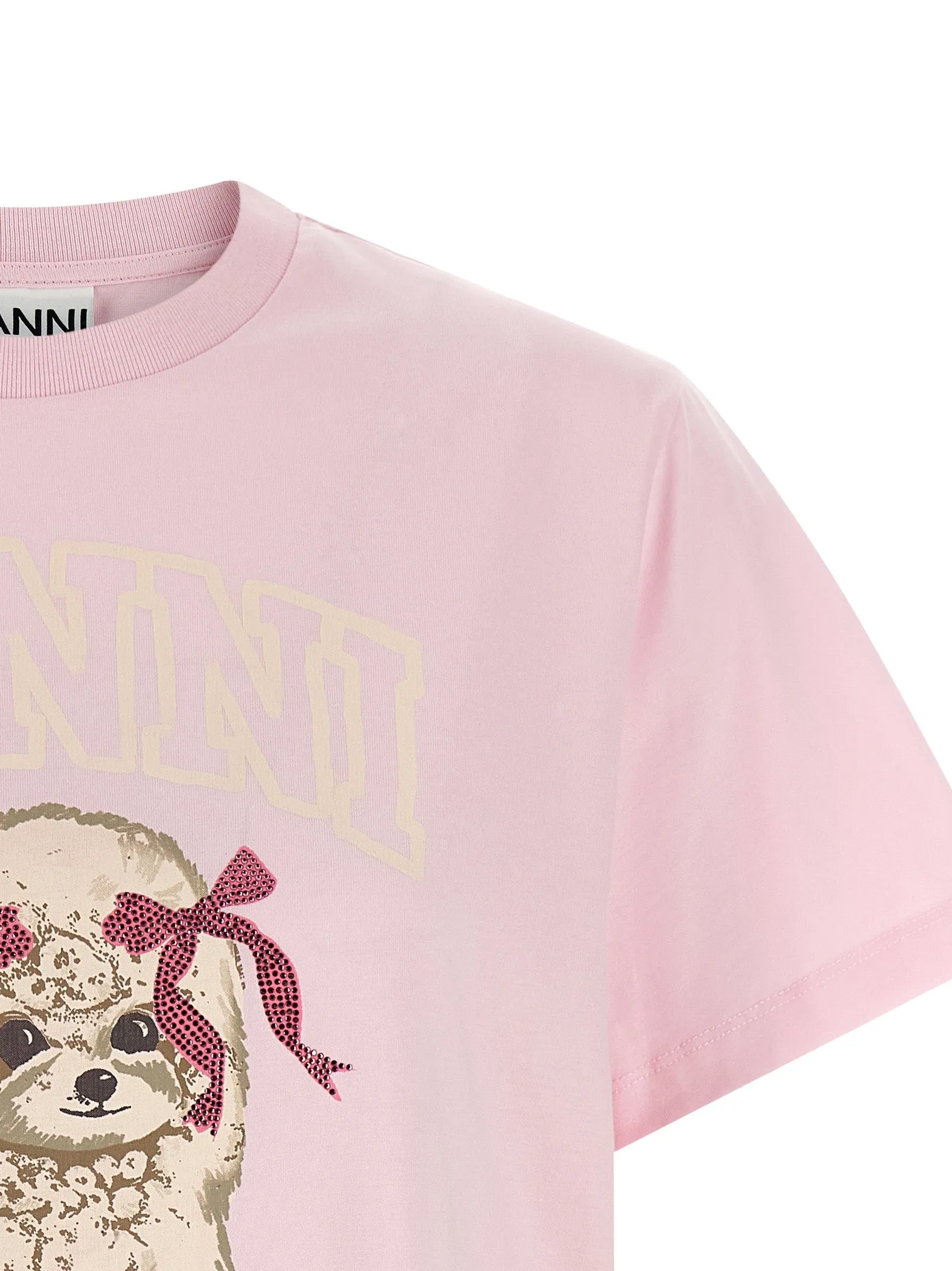 Printed T-Shirt Pink sold by Wanan Luxury product image thumbnail 3