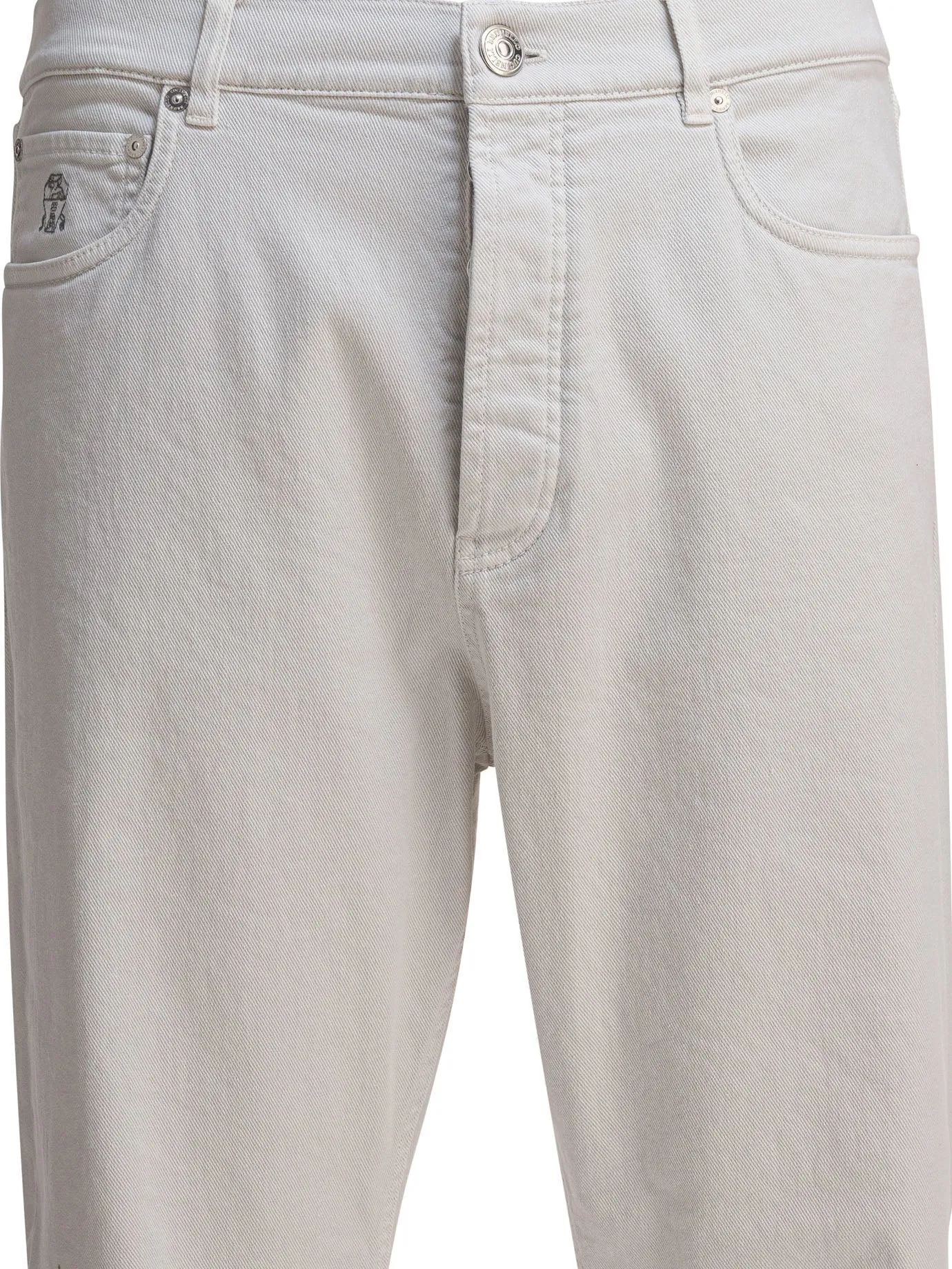 Straight-Leg Jeans White sold by Wanan Luxury product image thumbnail 3