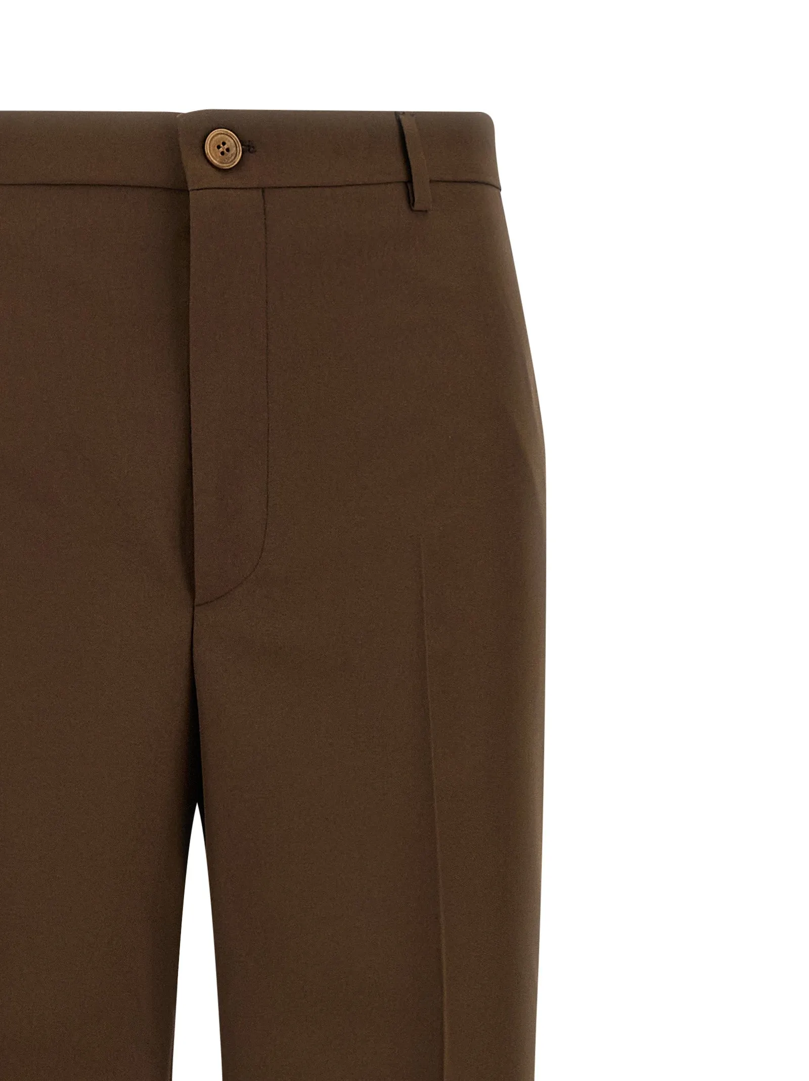 Tailored Trousers Pants Brown sold by Wanan Luxury product image thumbnail 3