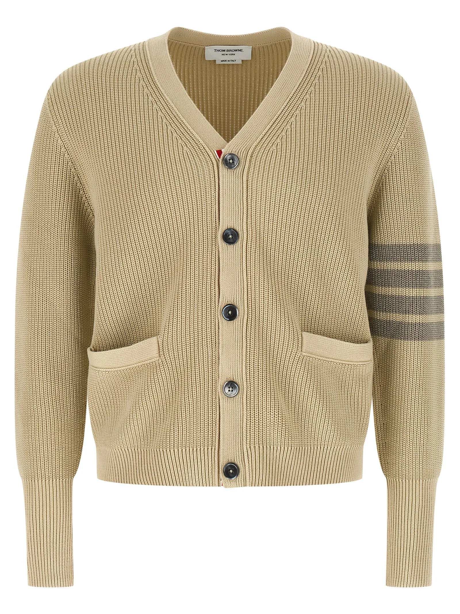 Garment Dye Sweaters And Cardigans Beige sold by Wanan Luxury