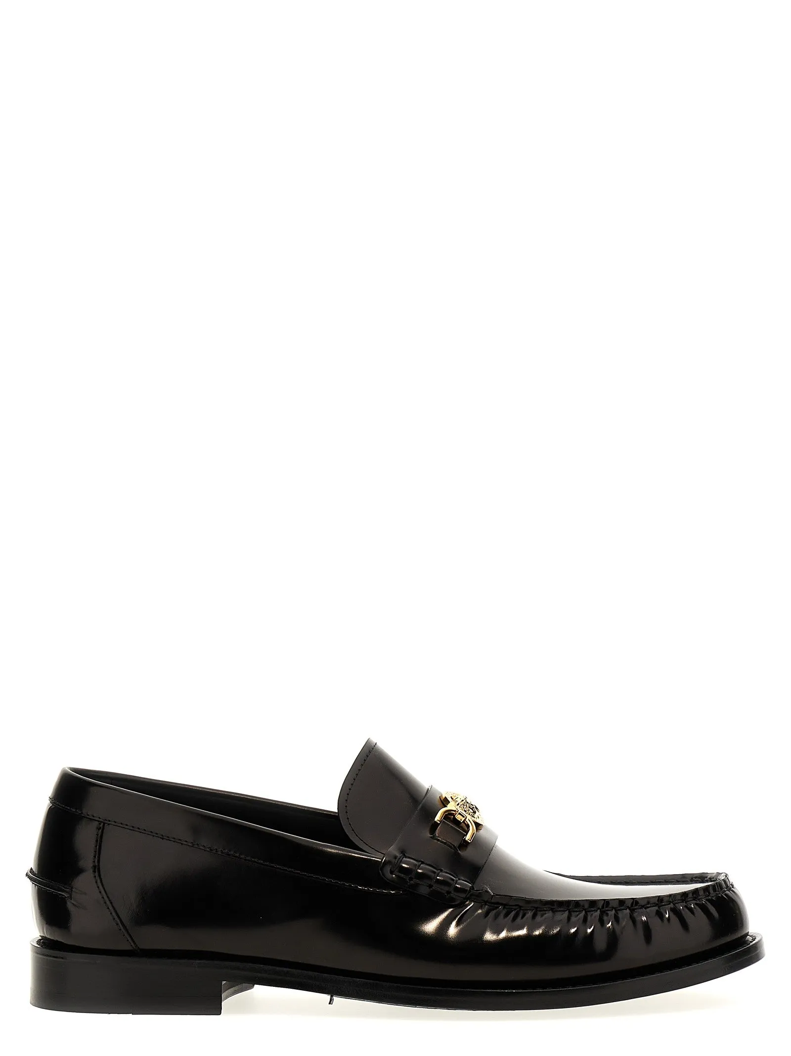 Medusa Loafers Black sold by Wanan Luxury