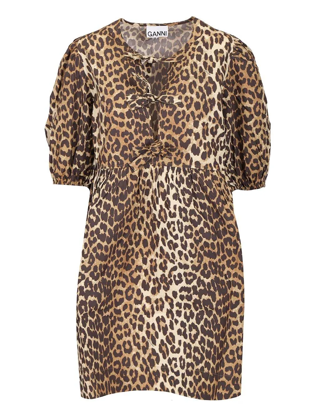 Leopard Print Mini Dress Dresses Animalier sold by Wanan Luxury