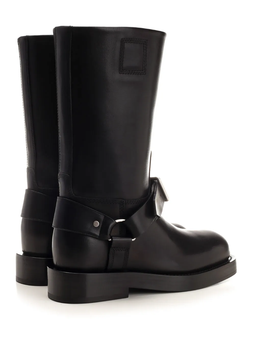 Saddle Boots Black sold by Wanan Luxury product image thumbnail 3