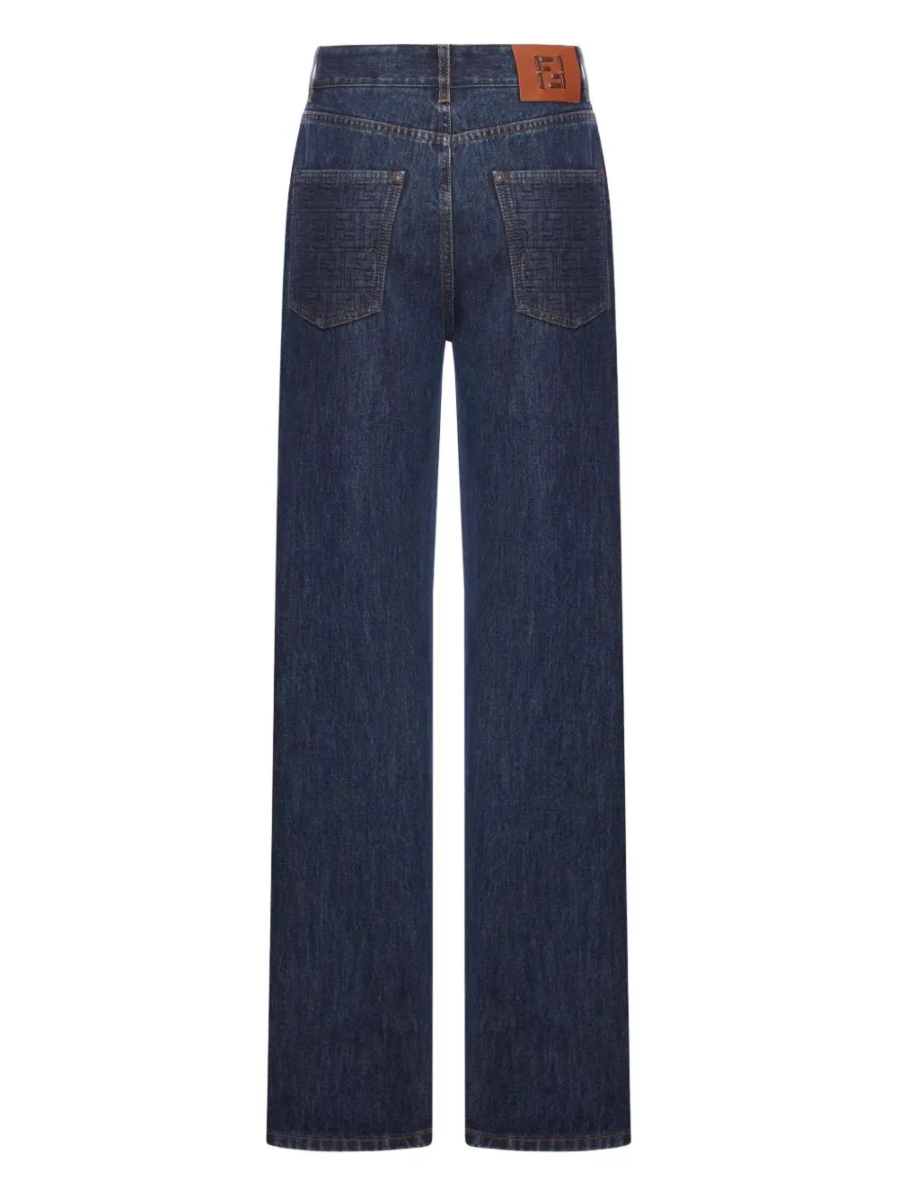 High-Waisted And Straight Leg Five-Pocket Jeans sold by Wanan Luxury product image thumbnail 2
