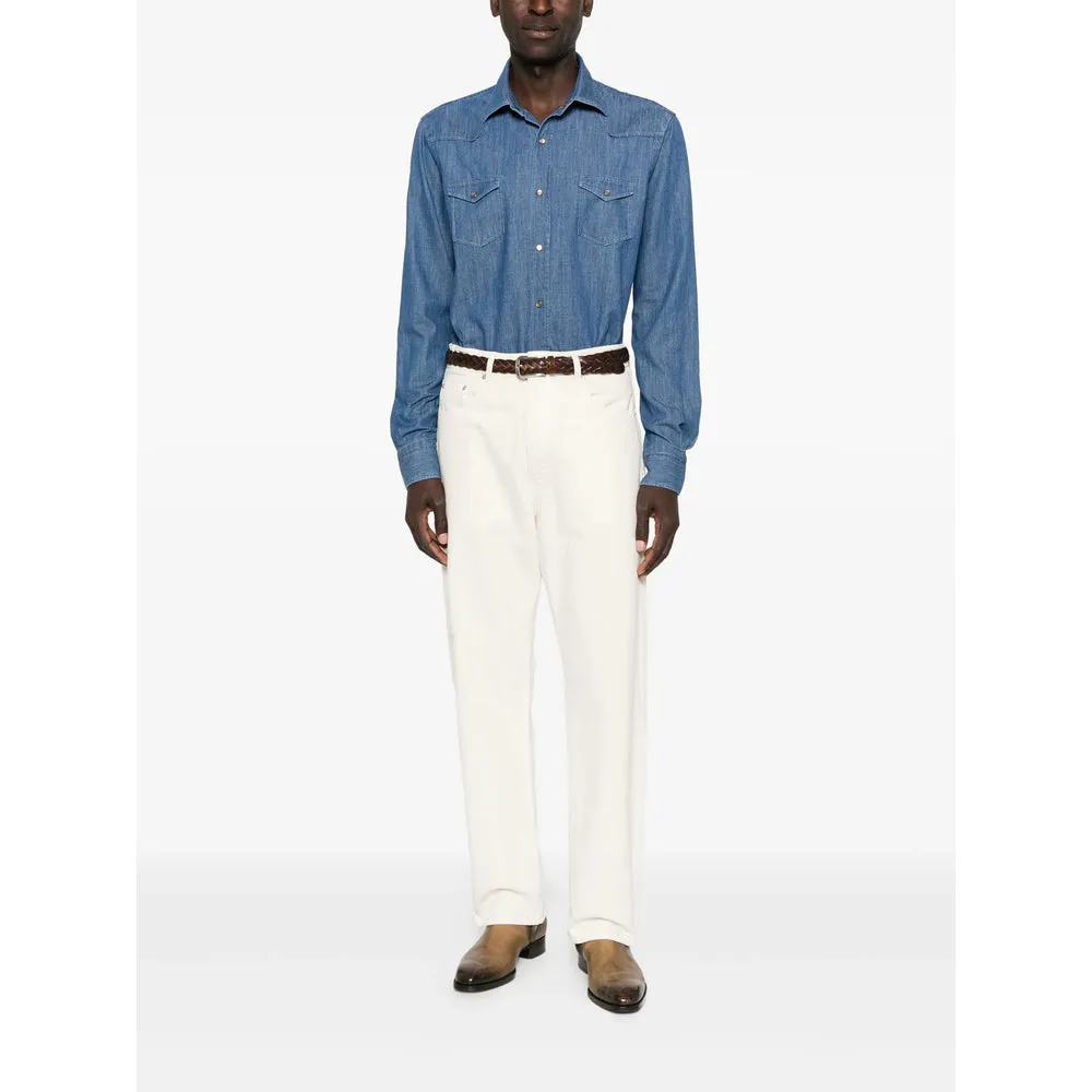 Shirts Blue sold by Wanan Luxury product image thumbnail 3