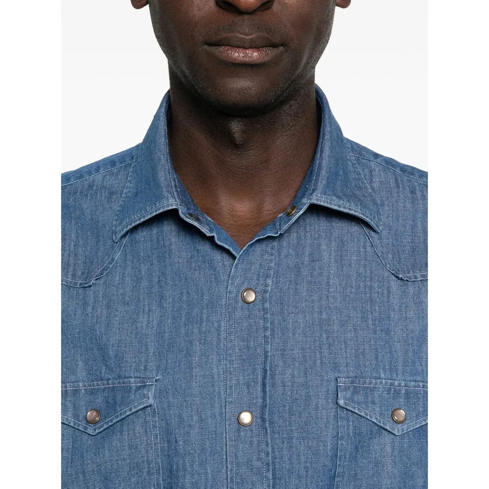 Shirts Blue sold by Wanan Luxury product image thumbnail 4