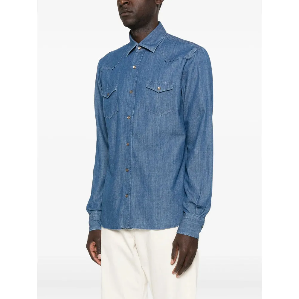 Shirts Blue sold by Wanan Luxury product image thumbnail 5