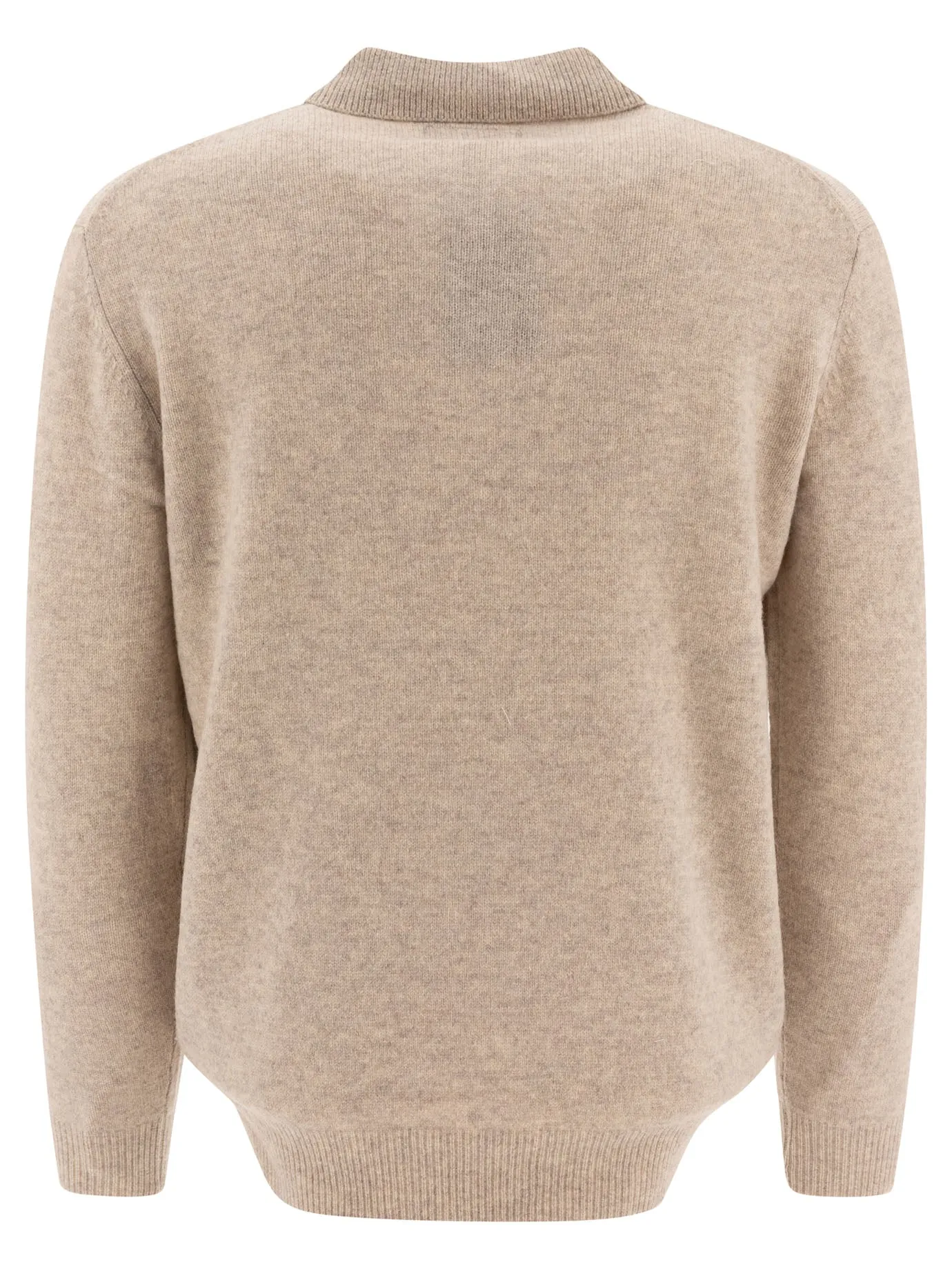 Wool Polo Shirt Polo Shirts Beige sold by Wanan Luxury product image thumbnail 2