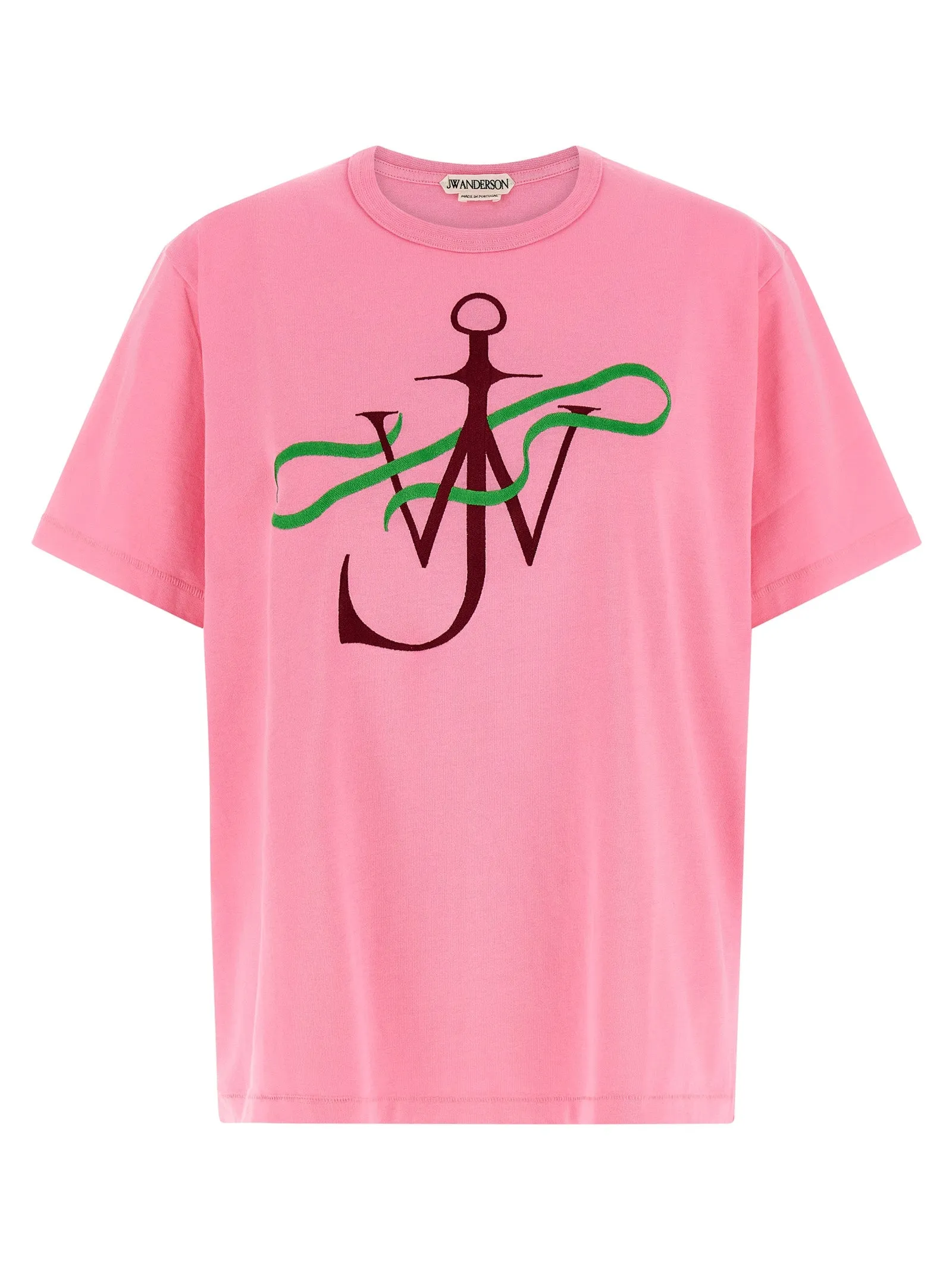 Ribbon Anchor T-Shirt Pink sold by Wanan Luxury